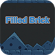 filled brick